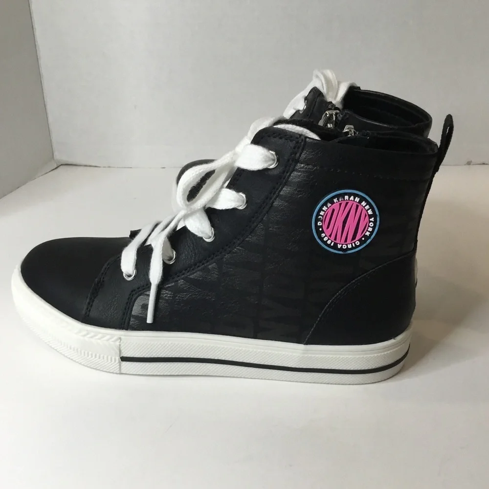 Kids DKNY Hannah Hightop shoes size 1